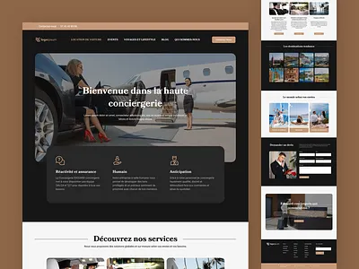 Luxury Concierge Services Landing Page concierge concierge service luxury concierge