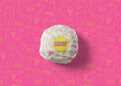 Pickle & Patty adobe illustrator brand branding burger creative design fast food food graphics illustration logo packaging pickle patty restaurant stickers ui vector