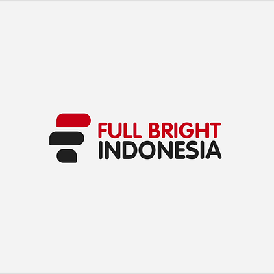 FULL BRIGHT INDONESIA LOGO ANIMATION animation branding design flat gif graphic design illustration logo logo animation logotype motion graphics ui
