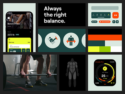 Enode - Brand and UI animation app brand strategy branding colors fitness gym interaction ios logo mobile motion design product design training typography ui ux visual identity watch workout