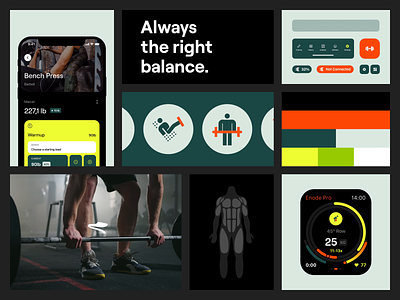 Enode - Brand and UI animation app brand strategy branding colors fitness gym interaction ios logo mobile motion design product design training typography ui ux visual identity watch workout