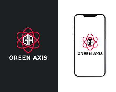 Green Axis Logo design 3d logo branding businesslogo design flat logo graphic design illustration letter logo logo logo design minimalist logo