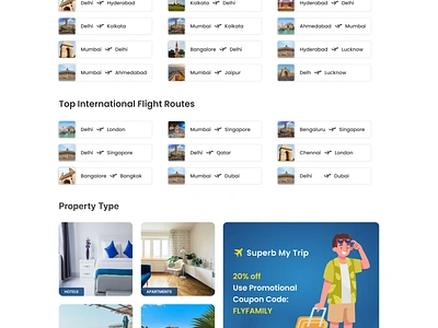 Travel and Flight Booking Website UI Design book hotel bus design domestic travel website flight flight booking form form ui design hotel room travel travel website ui design web design website