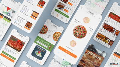 UX/UI Pizza App Design
