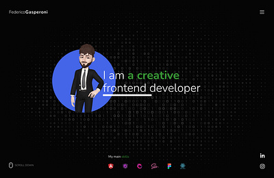 Personal Porfolio 3d developer graphic design ui ux