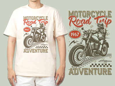 MOTORCYCLE T-SHIRT DESIGN adventure apparel bikelife bikelover bikers bikes clothing fashion graphic design illustration moto motolife motorbike motorcycle motorcycletshirt race ride rider sports tshirt