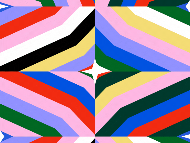 Discovering new projects 🌟 2d animation character color design eye gif illo illustration motion motion graphics pattern shapes star