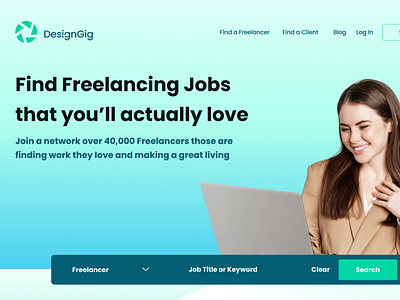 Freelancer Job Website animation branding design figma prototype sitemap ui uiux user experience user interface ux web wireframing