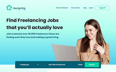 Freelancer Job Website animation branding design figma prototype sitemap ui uiux user experience user interface ux web wireframing