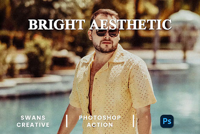 Bright Aesthetic Photoshop Action lightroom lightroom presets presets presets store