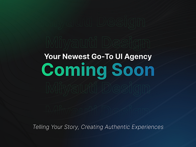Your Newest Go - To UI Agency interface miyautidesignagency uiagency userexperience uxui websitedesign