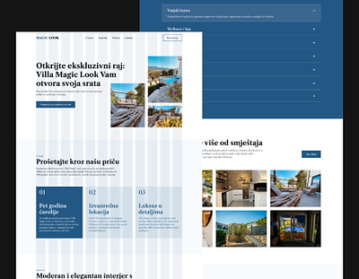 Holiday Home Website booking figma grid holiday home home rent rent home section ui uiux ux web web design website