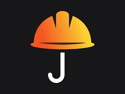 Umbrella Construction Logo branding building construction design graphic design hat home illustration logo logoconcept logodesign logoforsale logoidea logoinspiration logoinspire protector rain umbrella water work