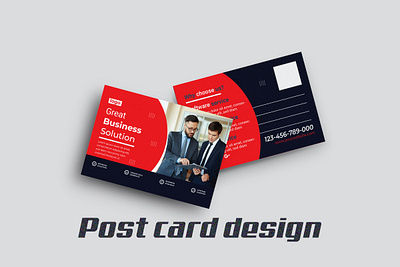 Creative Business post card creative business post card identity promotion