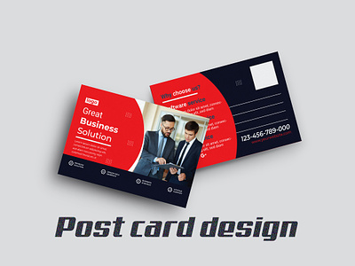 Creative Business post card creative business post card identity promotion