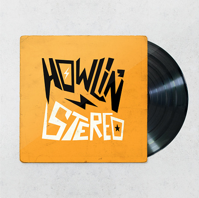 Howlin' Stereo - Logo 60s 70s 80s brand ephemera gig posters logo music posters retro retro posters vintage vintage posters