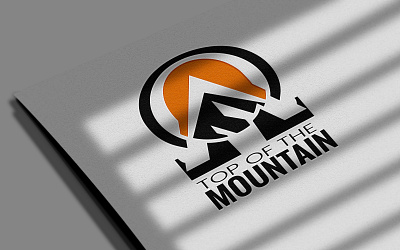 Mountain logo design abstract branding design graphic design illustration lettermark logo minimal modern motion graphics mountain trend ui uiux vector wordmark