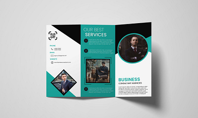 Trifold Broucher Design branding broucher business design graphic design