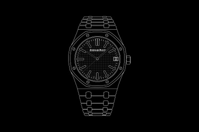 Audemars Piguet Royal Oak audemars piguet illustration vector watch