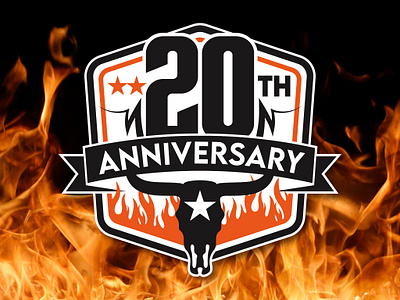 BushKitchen 20th Anniversary branding logo