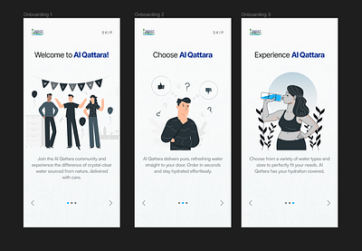 Application onboarding screen app design application design onboarding ui