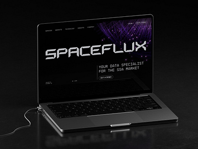 Website Mainpage for Space Company 3d animation branding design concept digital engineering league design agency mobile planet product design space spacecraft spacex tech typography ui user experience web website