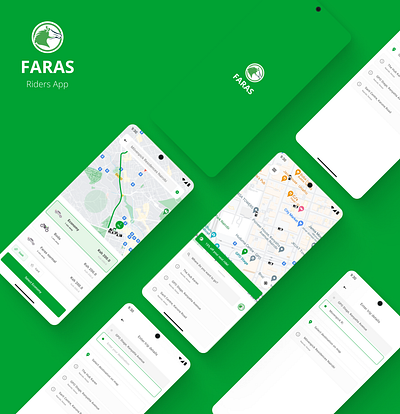 Faras Riders App Redesign bolt lyft riderapp taxi taxiapp taxihailing uber ui