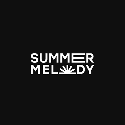Music Label Summer Mel✺dy branding graphic design logo