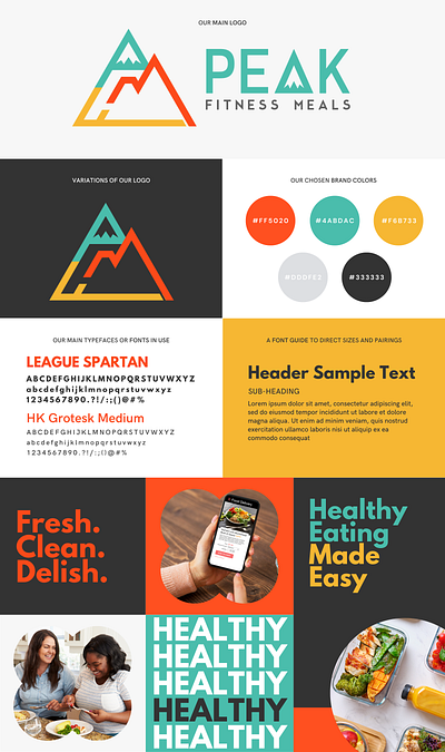 Brand Guide branding design graphic design illustration logo typography