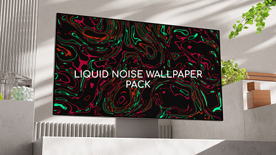 liquid noise wallpaper pack 2d 3d background blender illustration liquid paint wallpaper