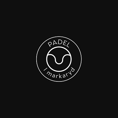 Padel, Sports Club branding graphic design logo