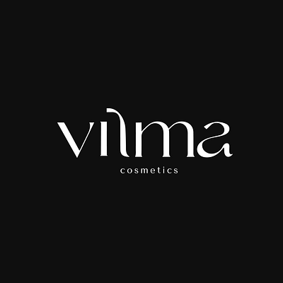 Vilma Cosmetics branding graphic design logo