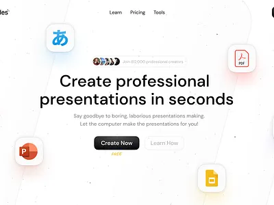 MagicSlides✨ design logo ui website