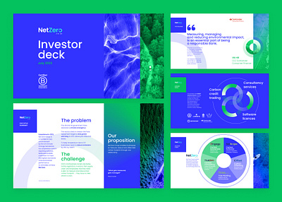 Climate pitch deck business presentation climate