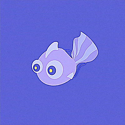 Fish aftereffects animation2d loop motiondesign motionfoundation