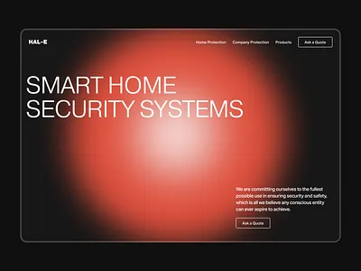 Home Security Systems Landing Page branding design graphic design home home page landing page ui ux ux design web design webdesign website website design
