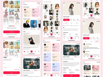 Model hunting application design app design dating application designer latest mobile application design mobile app mobile application design model hub model hunting application model searching application modeling ui design ui ux design