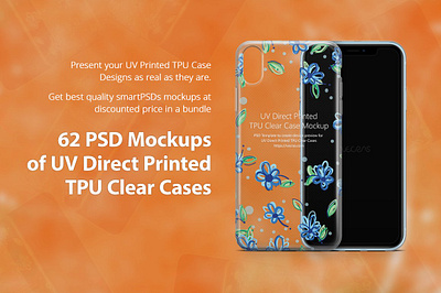 62 Mockups Bundle of UV TPU Clear 62 mockups 62 mockups bundle of uv bundle bundlegraphics mockup packs tpu clear case uv direct printed