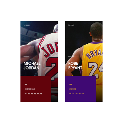 23-24 NBA Concept interface mobile ui
