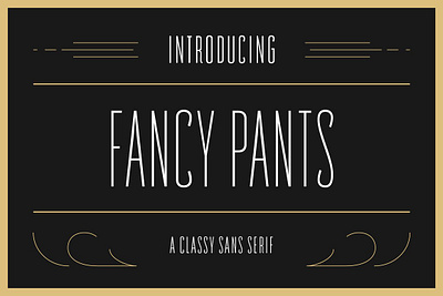 Fancy Pants Typeface condensed display elegant fancy pants typeface font formal modern narrow off sans serif thin ttf typeface webfont webfonts wedding