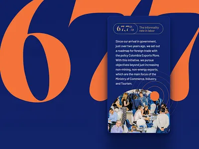 Screen Finance Report art direction blue bold carlos cusguen editorial finance finance report orange visual language