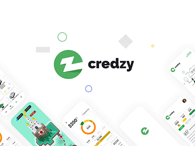 Credzy Case Study branding case study credit icons logo lottie motion graphics rive