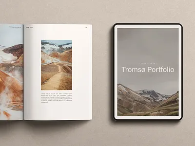 Tromso Portfolio Template adventure magazine booklet template brochure design brochure template indesign book indesign magazine indesign portfolio indesign template magazine design magazine template portfolio indesign portfolio template presentation print template travel guide travel template