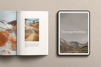 Tromso Portfolio Template adventure magazine booklet template brochure design brochure template indesign book indesign magazine indesign portfolio indesign template magazine design magazine template portfolio indesign portfolio template presentation print template travel guide travel template