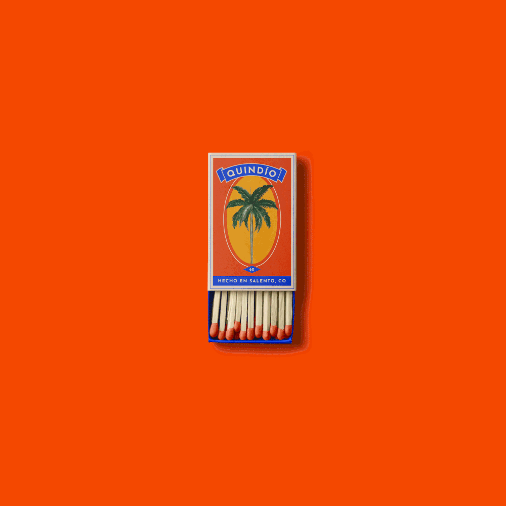 Colombian vintage matchbox designs by Maria Sara Finelli on Dribbble