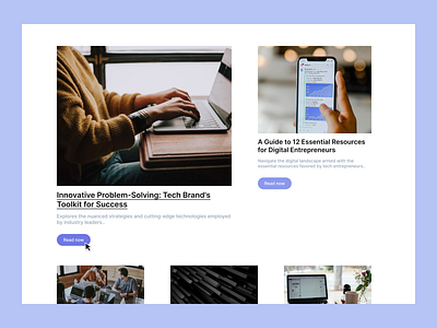Blog home blog blog home blog posts branding button cta design design exploration figma ui ux webdesign website