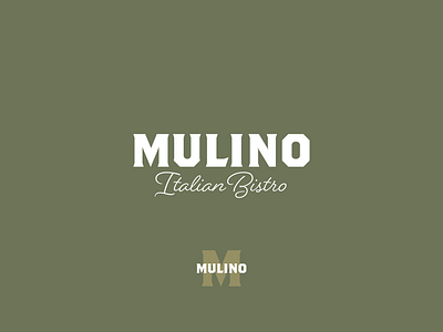 Mulano Bistro Logo graphic design logo restaurant