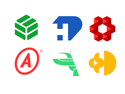 A bunch of logos (2020-2023). app branding design graphic design logo logotype vector