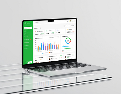 Appointment Management System for Doctors appointment appointment management system booking chart clinic dashboard dashboard design design doctor doctor management system doctor profile health hospital dahsboard medical mockup patient profile ui ui design user experience user interface