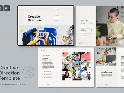 Research and Creative Direction adobe illustrator adobe indesign brand presentation brand proposal brand template creative direction design process design proposal design template moodboard research findings research template